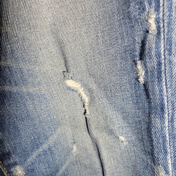 ❤️ 3 For $35 Moussy mid rise straight leg skinny ankle jeans distressed 24 25 - Picture 9 of 12